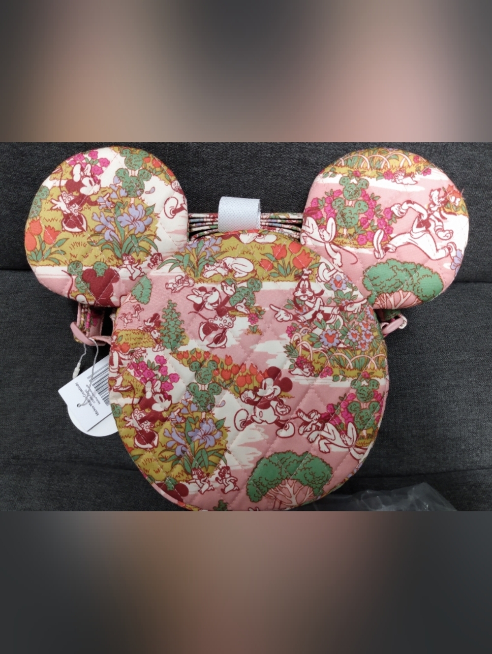 Vera Bradley Disney Mickey Mouse Promenade Crossbody Mickey Head Purse NWT